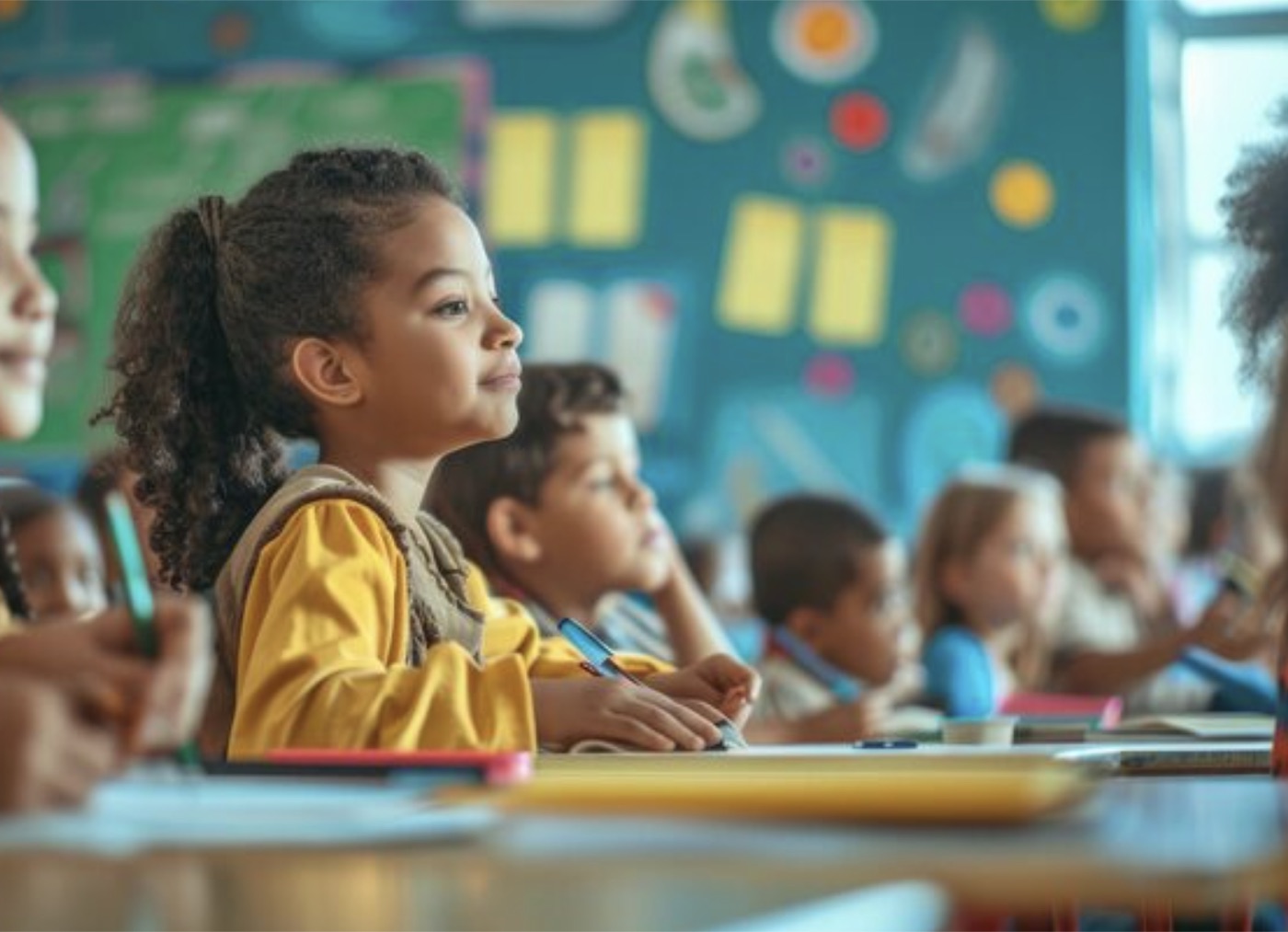 Crianças aprendendo tecnologia na Remington IA